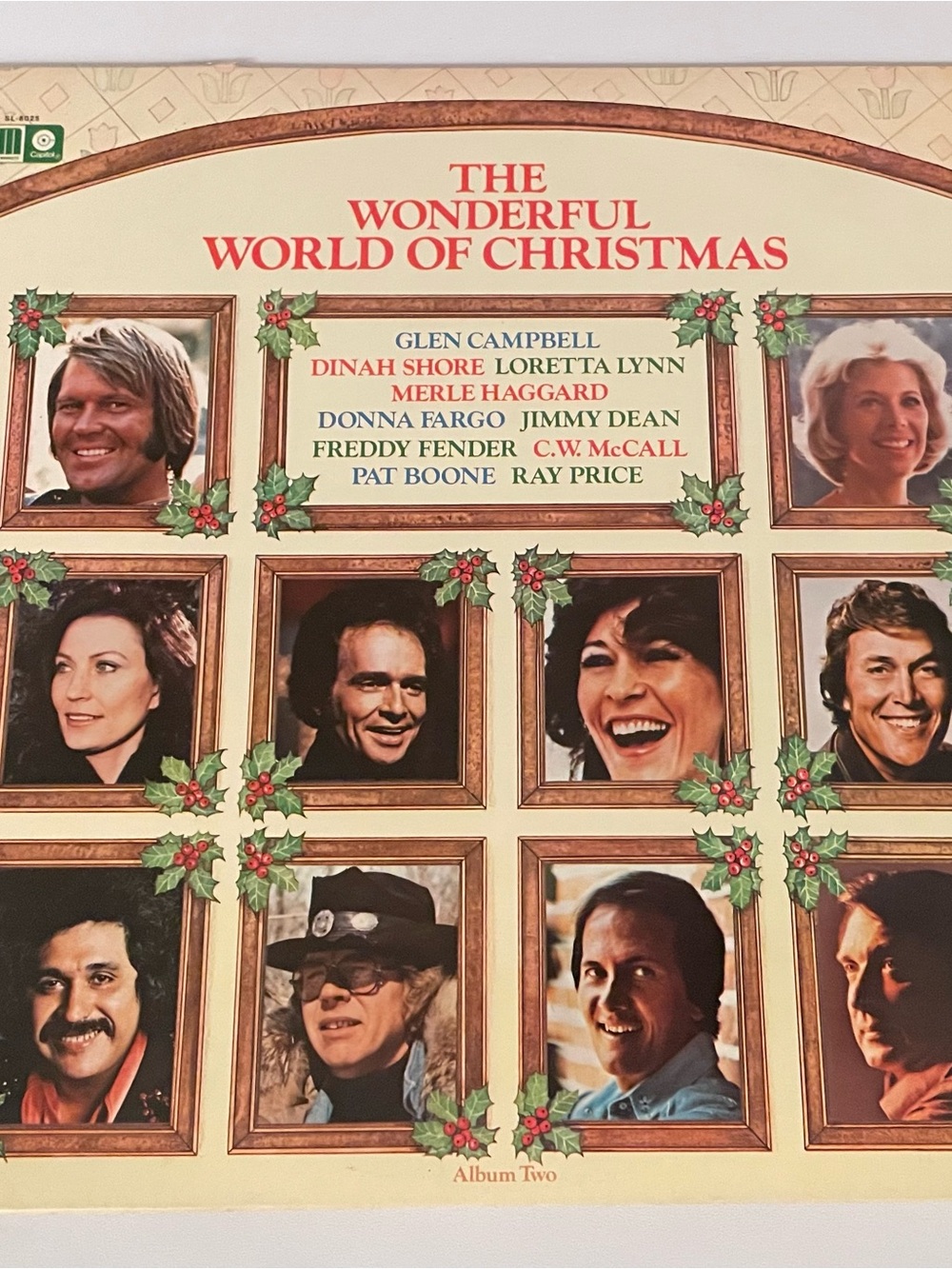 THE WONDERFUL WORLD OF CHRISTMAS VARIOUS ARTIST LP 12" VINYL RECORD XMAS HOLIDAY